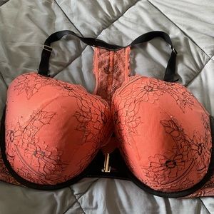 Clinique 44F Front Clasp Pink Bra